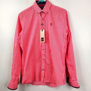 NEW Sir Raymond Tailor Golf Club Modern Fit Long Sleeve Button Down Shirt Small